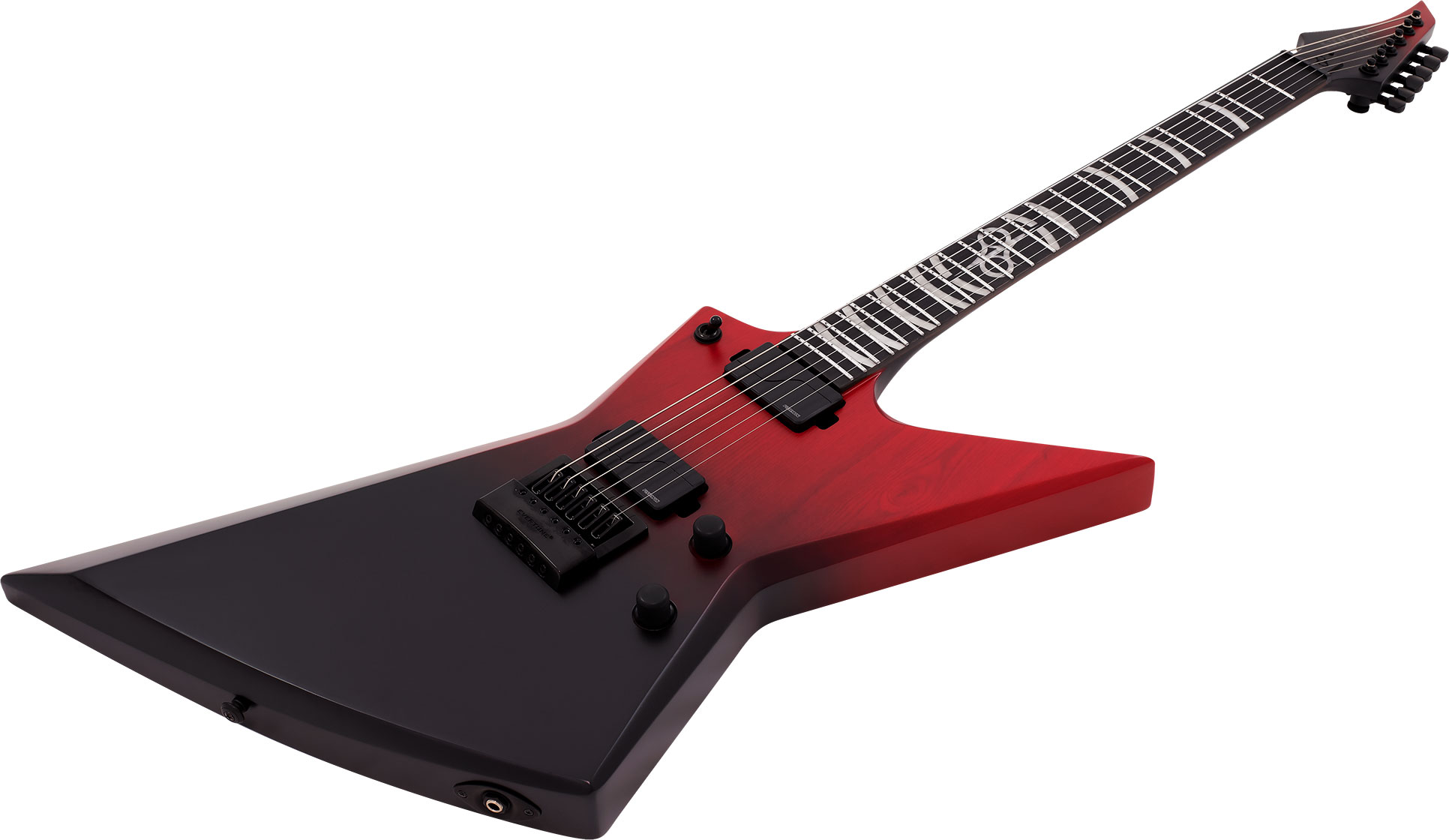 Solar Guitars E1.6 Jensen MKII Red Black Distressed