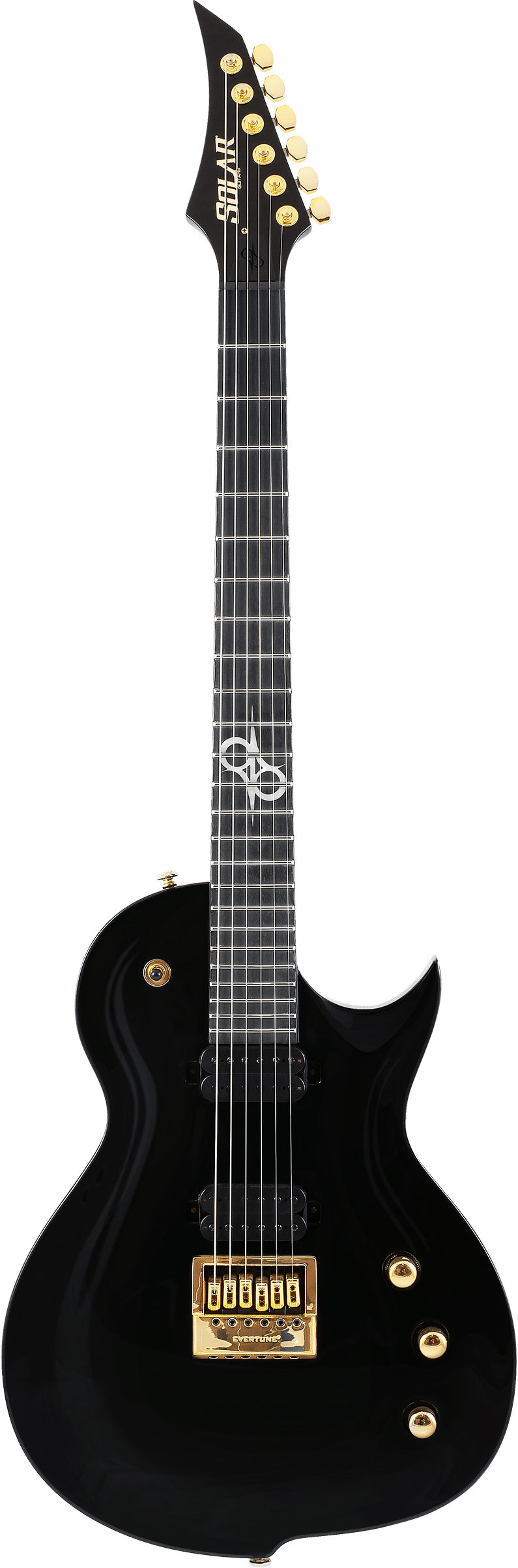 Solar Guitars GC1.6B Black Gloss | Guitarguitar