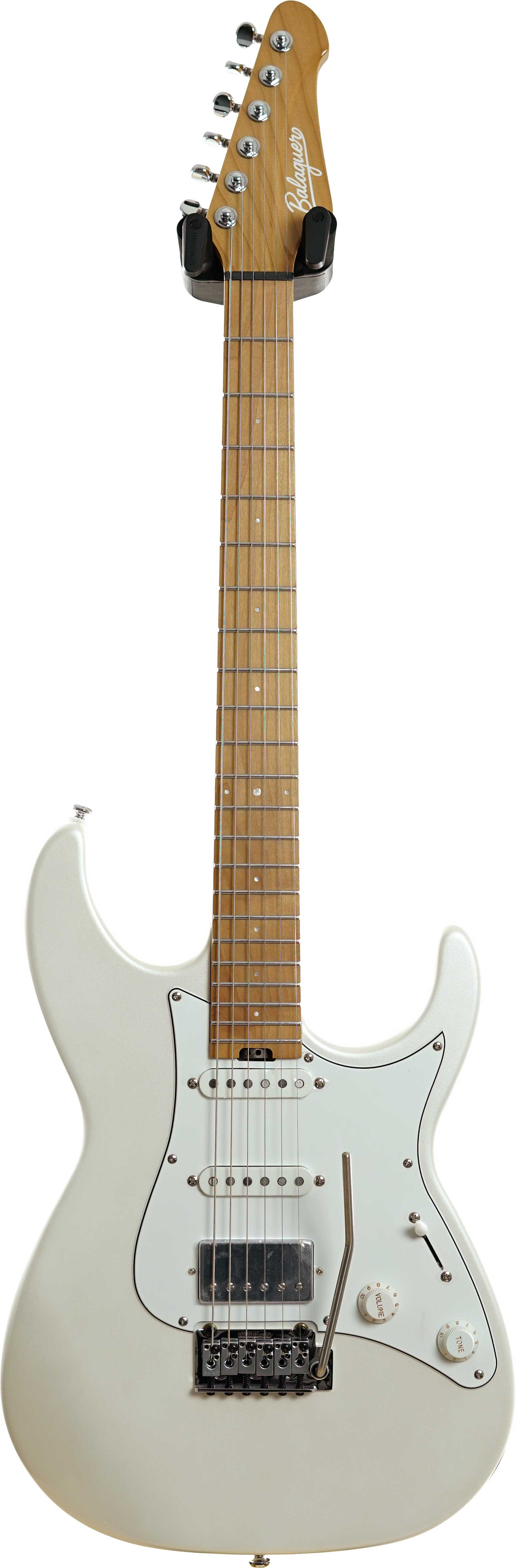 Balaguer Select Series Toro Classic HSS Gloss Metallic White