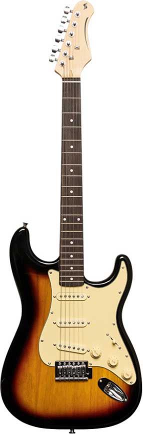 Stagg SES-30 Standard S Electric Guitar Sunburst