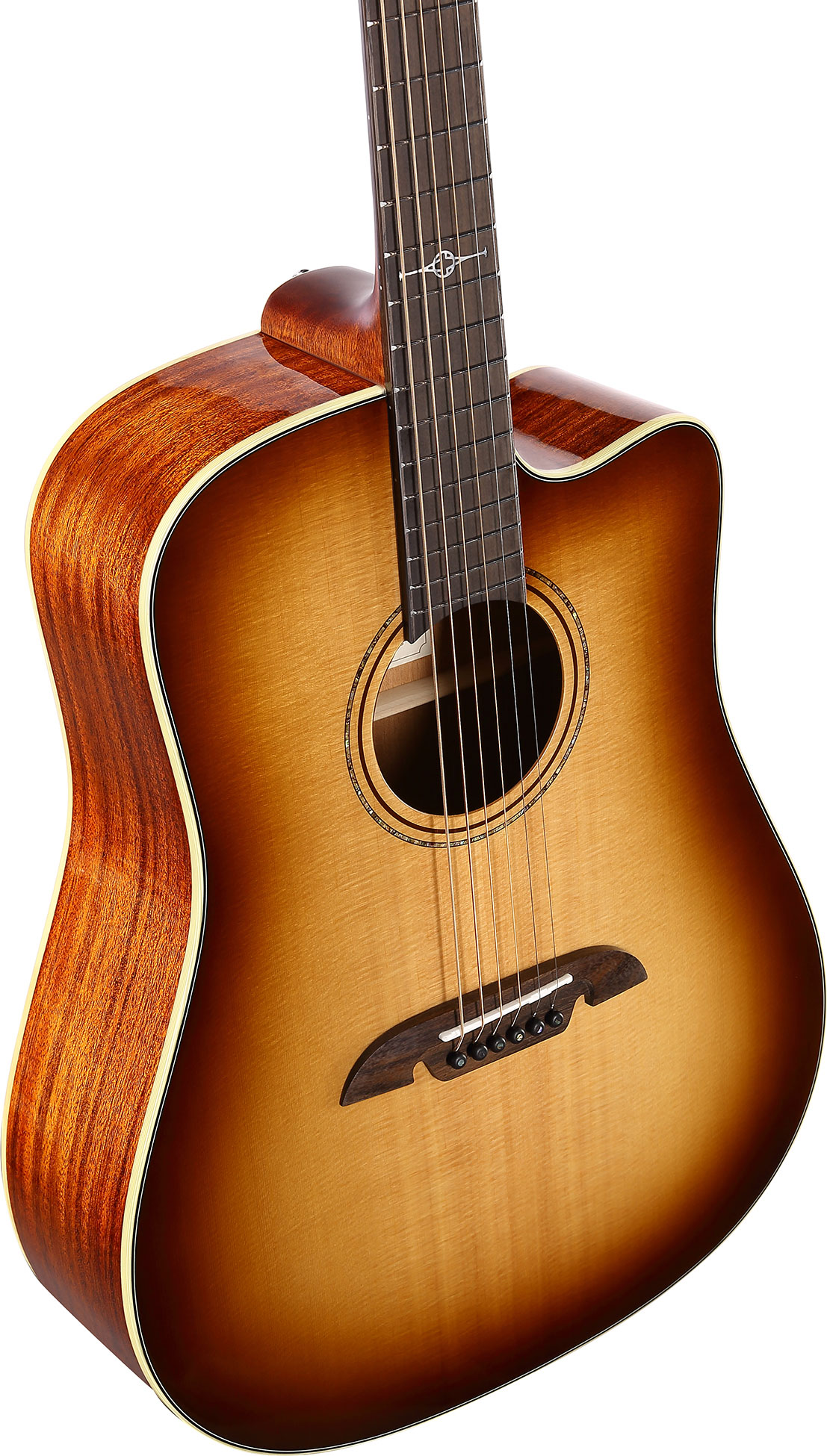 Alvarez Masterworks Dreadnought Cutaway Electro Acoustic Shadow Burst