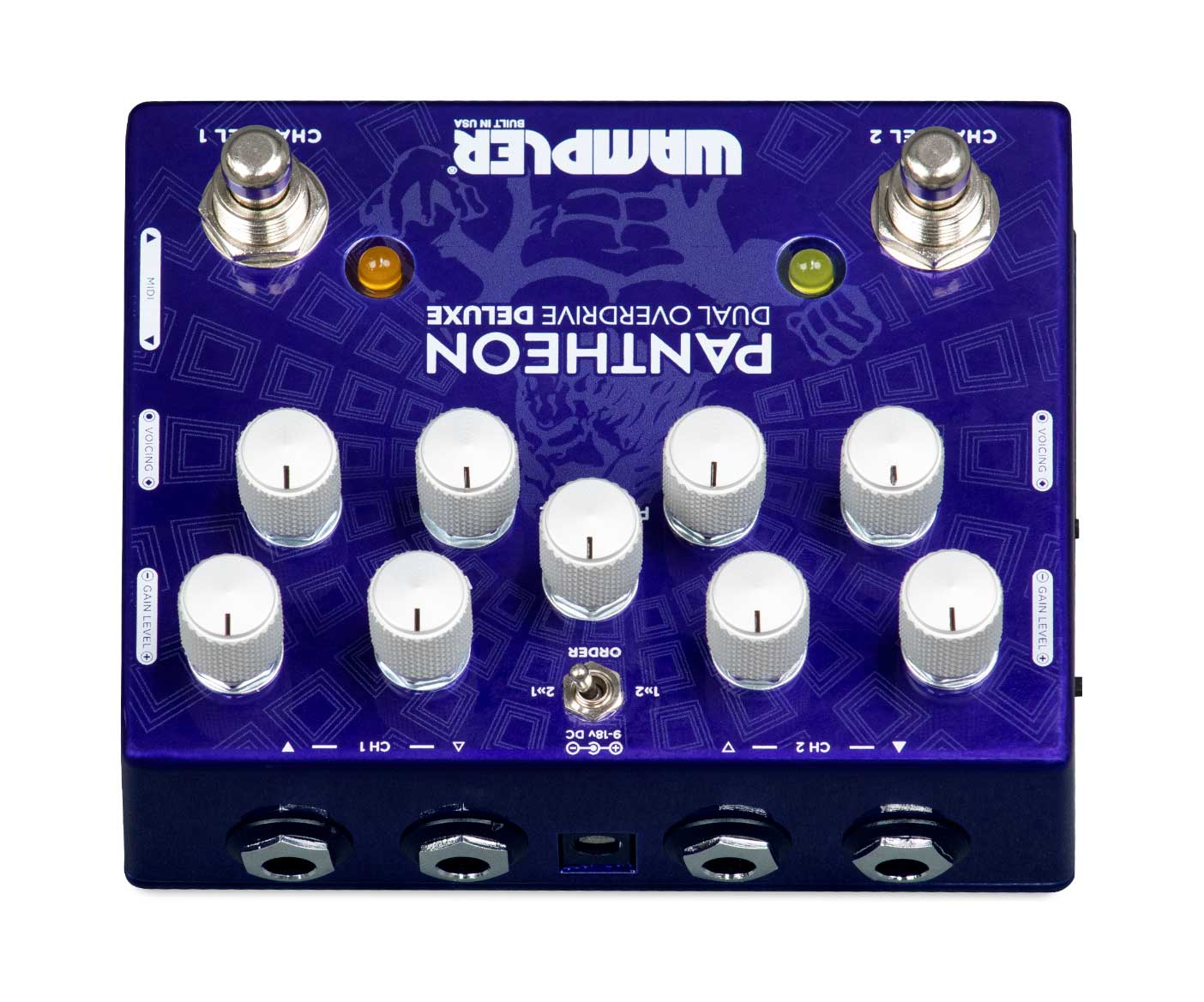 Wampler Pantheon Dual Overdrive Deluxe Pedal | guitarguitar