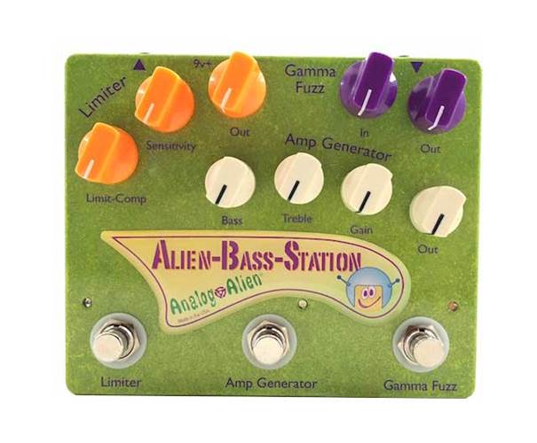 Analog Alien Alien Bass Station Multi Effects Pedal