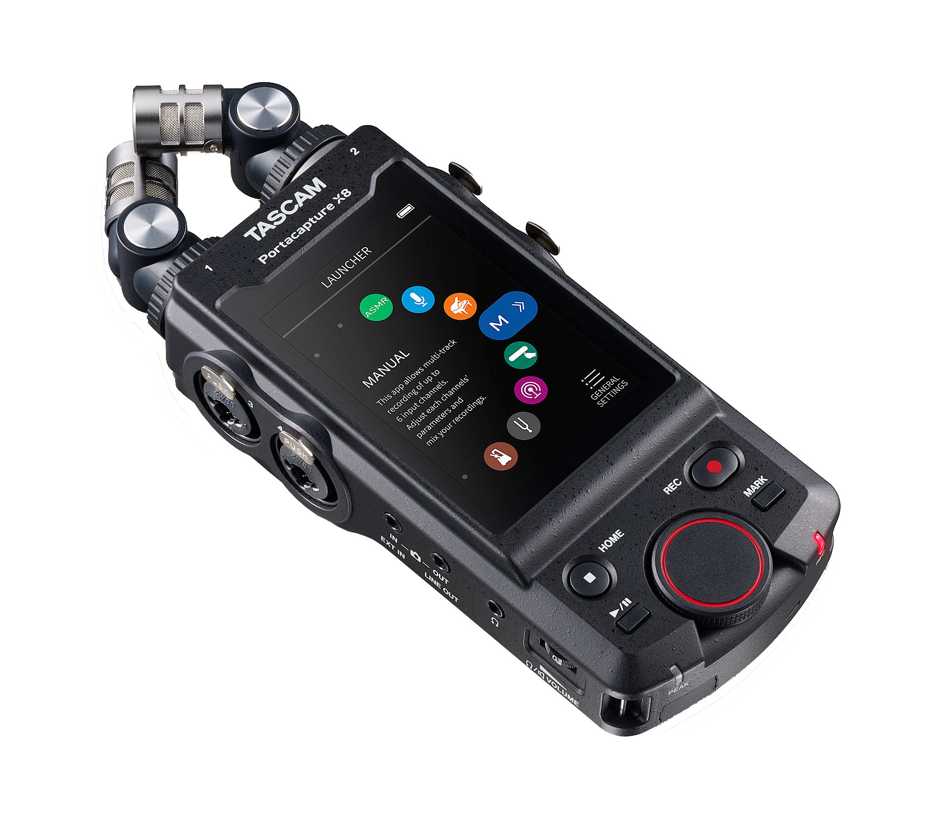 Tascam Portacapture X8 High Resolution Adaptive Multi-Recorder