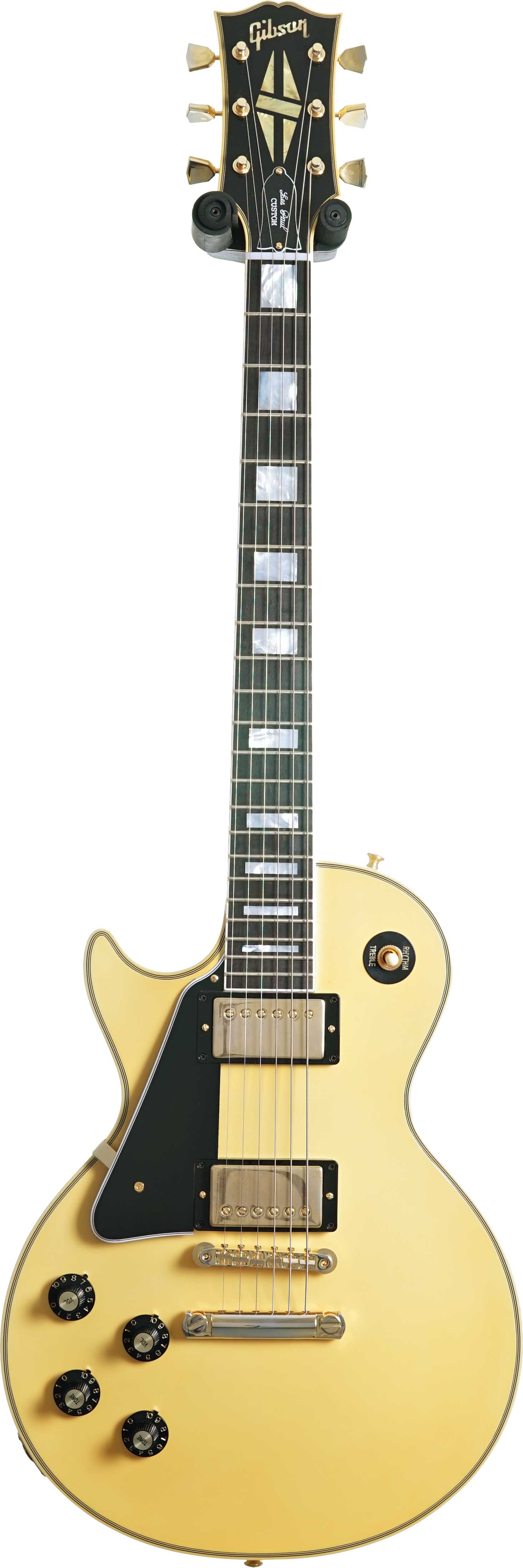 ギター Gibson Custom Shop 1968 Les Paul Lefty Platinum Gibson Custom 1968 Les Paul Custom Reissue Gloss