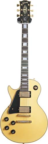 Gibson Custom Shop Made 2 Measure 1968 Les Paul Custom Heavy Antique White VOS Gold Hardware Left Handed #304038