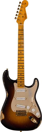 Fender Custom Shop Limited Edition '55 Bone Tone Stratocaster Relic Wide Fade 2-Color Sunburst