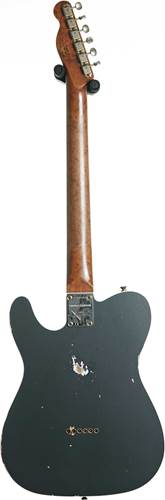 Fender Custom Shop Limited Edition HS Telecaster Custom Relic Aged Charcoal Frost Metallic #CZ585453 Fender Custom Shop Limited Edition HS Telecaster Custom Relic Aged Charcoal Frost Metallic #CZ585453