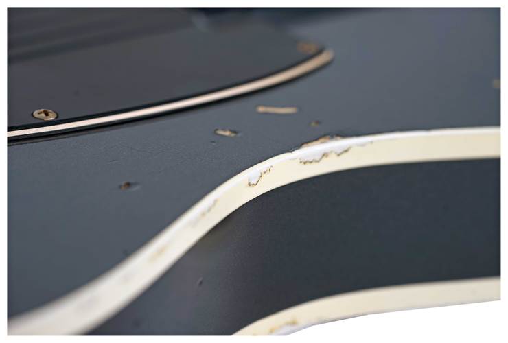 Fender Custom Shop Limited Edition HS Telecaster Custom Relic Aged Charcoal Frost Metallic #CZ585453 Fender Custom Shop Limited Edition HS Telecaster Custom Relic Aged Charcoal Frost Metallic #CZ585453