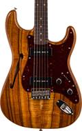 Fender Custom Shop Artisan Dual P90 Koa Stratocaster Aged Natural