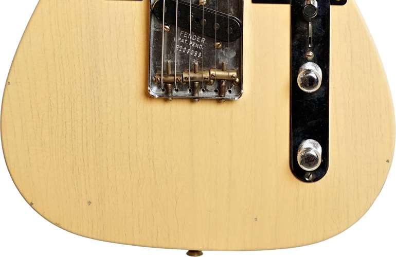 Fender Custom Shop 52 Telecaster Journeyman Relic Aged Nocaster Blonde #R123099 Fender Custom Shop 52 Telecaster Journeyman Relic Aged Nocaster Blonde #R123099