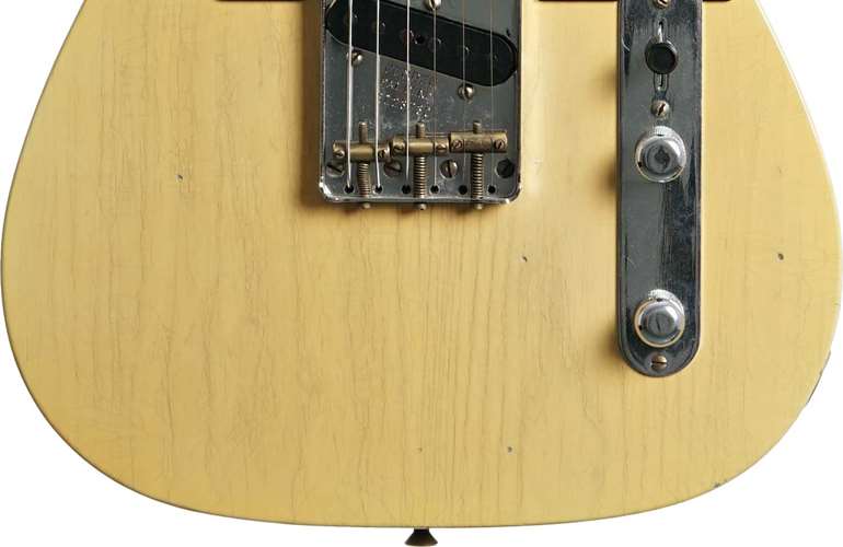Fender Custom Shop 52 Telecaster Journeyman Relic Aged Nocaster Blonde #R123730 Fender Custom Shop 52 Telecaster Journeyman Relic Aged Nocaster Blonde #R123730