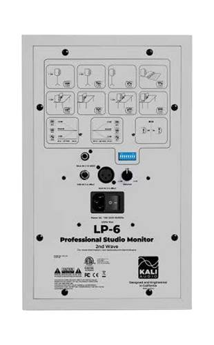 Kali Audio LP6 6 Inch Monitor Speaker White V2 Kali Audio LP6 6 Inch Monitor Speaker White V2