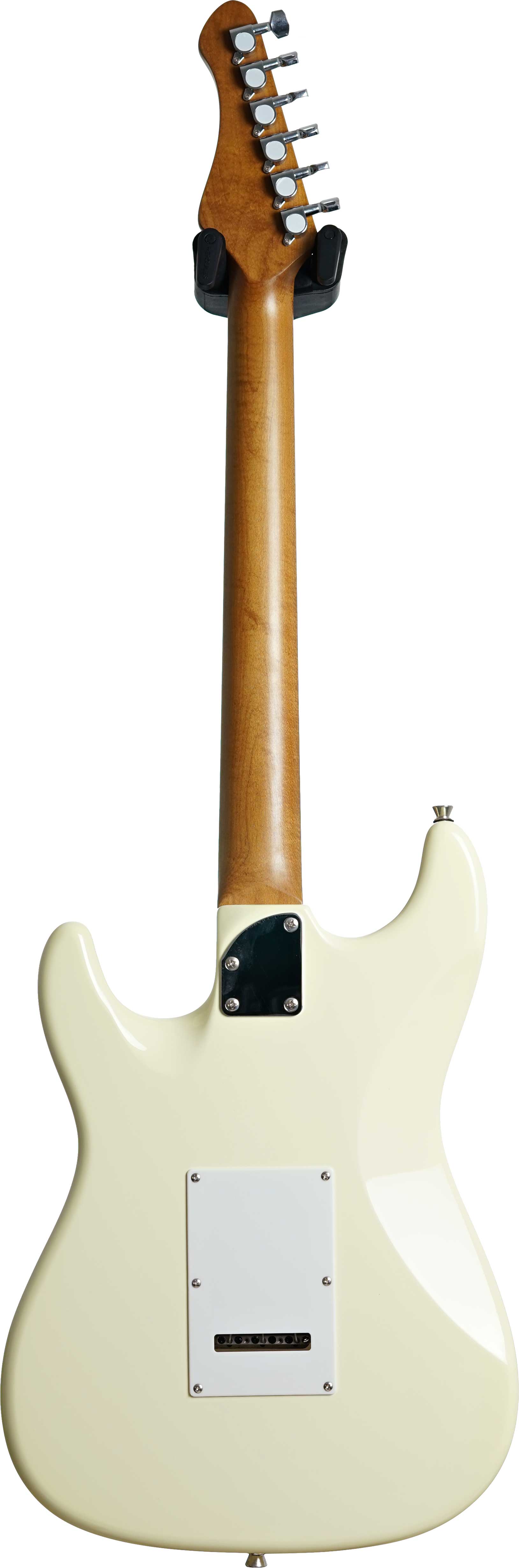 EastCoast ST2 Deluxe HSS Roasted Maple Neck Vintage White