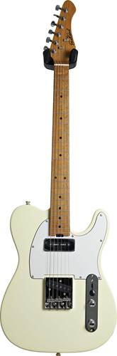 EastCoast TL2 Deluxe P90 Roasted Maple Neck Vintage White