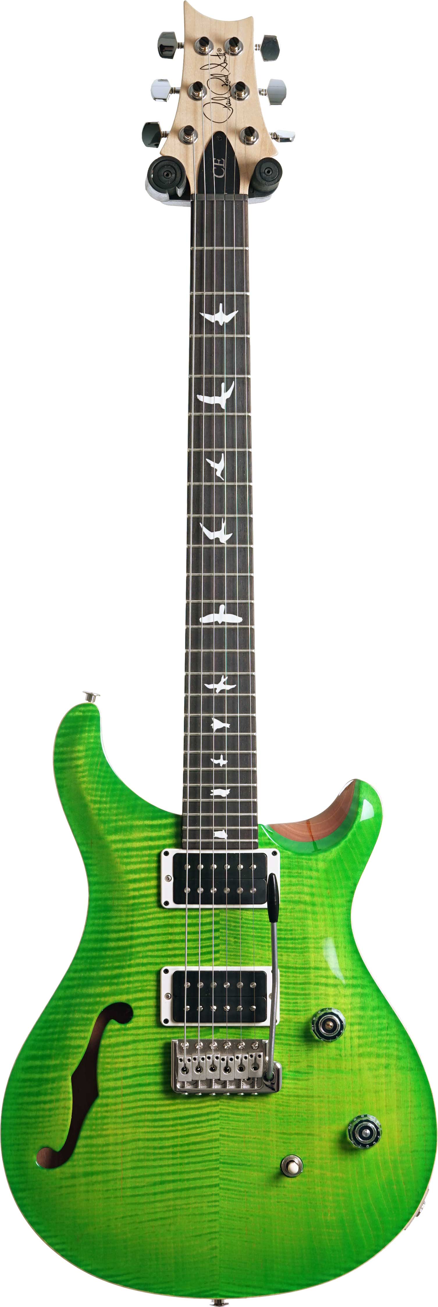PRS CE24 Semi Hollow Custom Colour Eriza Verde #0372696