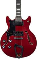 Hagstrom Alvar Wild Cherry Transparent Left Handed