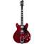 Hagstrom Tremar Viking Deluxe Wild Cherry Transparent Front View