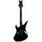 Schecter Synyster Gates Standard Black with Silver Pinstripes Back View
