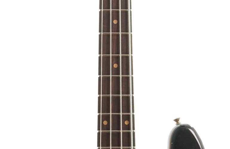 Fender Custom Shop 1962 Jazz Bass Relic Aged Black Rosewood Fingerboard Left Handed #CZ574122 Fender Custom Shop 1962 Jazz Bass Relic Aged Black Rosewood Fingerboard Left Handed #CZ574122