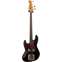 Fender Custom Shop 1962 Jazz Bass Relic Aged Black Rosewood Fingerboard Left Handed #CZ574122 Front View