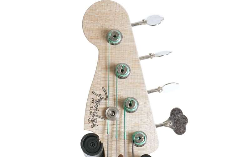 Fender Custom Shop 1957 Vintage Custom Precision Bass Time Capsule Wide Fade 2 Colour Sunburst Left Handed #R133863 Fender Custom Shop 1957 Vintage Custom Precision Bass Time Capsule Wide Fade 2 Colour Sunburst Left Handed #R133863