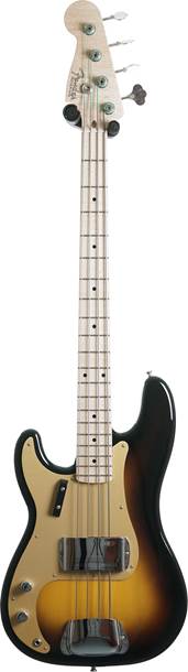 Fender Custom Shop 1957 Vintage Custom Precision Bass Time Capsule Wide Fade 2 Colour Sunburst Left Handed #R133863