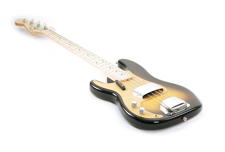 Fender Custom Shop 1957 Vintage Custom Precision Bass Time Capsule Wide Fade 2 Colour Sunburst Left Handed #R133863 Fender Custom Shop 1957 Vintage Custom Precision Bass Time Capsule Wide Fade 2 Colour Sunburst Left Handed #R133863