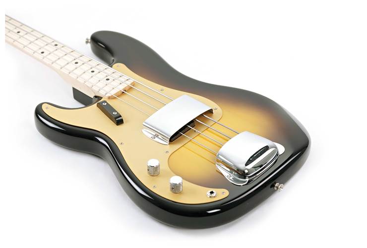 Fender Custom Shop 1957 Vintage Custom Precision Bass Time Capsule Wide Fade 2 Colour Sunburst Left Handed #R133863 Fender Custom Shop 1957 Vintage Custom Precision Bass Time Capsule Wide Fade 2 Colour Sunburst Left Handed #R133863