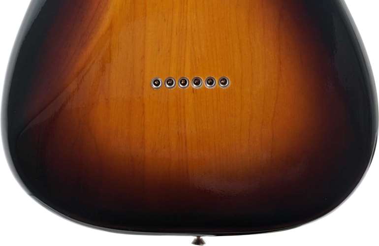 Fender Custom Shop 1955 Vintage Custom Hardtail Stratocaster Time Capsule Finish Wide Fade 2 Colour Sunburst Left Handed #R134566 Fender Custom Shop 1955 Vintage Custom Hardtail Stratocaster Time Capsule Finish Wide Fade 2 Colour Sunburst Left Handed #R134566