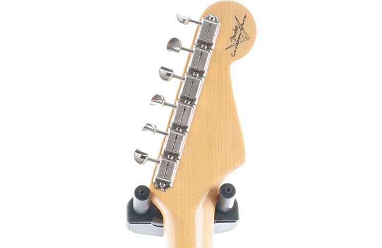 Fender Custom Shop 1955 Vintage Custom Hardtail Stratocaster Time Capsule Finish Wide Fade 2 Colour Sunburst Left Handed #R134566 Fender Custom Shop 1955 Vintage Custom Hardtail Stratocaster Time Capsule Finish Wide Fade 2 Colour Sunburst Left Handed #R134566