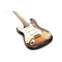 Fender Custom Shop Limited Edition Red Hot Stratocaster Super Heavy Relic Faded Aged Chocolate 3 Colour Sunburst Maple Fingerboard Left Handed #R132377 Front View