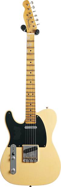 Fender Custom Shop 1952 Telecaster Journeyman Relic Aged Nocaster Blonde Maple Fingerboard Left Handed #R131806