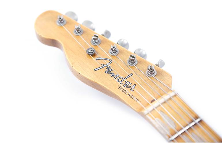 Fender Custom Shop 1952 Telecaster Journeyman Relic Aged Nocaster Blonde Maple Fingerboard Left Handed #R131806 Fender Custom Shop 1952 Telecaster Journeyman Relic Aged Nocaster Blonde Maple Fingerboard Left Handed #R131806