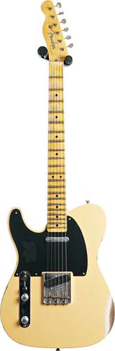 Fender Custom Shop 1952 Telecaster Relic Aged Nocaster Blonde Maple Fingerboard Left Handed #R131742
