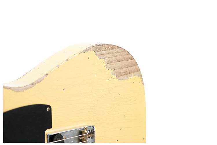 Fender Custom Shop 1952 Telecaster Heavy Relic Aged Nocaster Blonde Maple Fingerboard Left Handed #R131701 Fender Custom Shop 1952 Telecaster Heavy Relic Aged Nocaster Blonde Maple Fingerboard Left Handed #R131701
