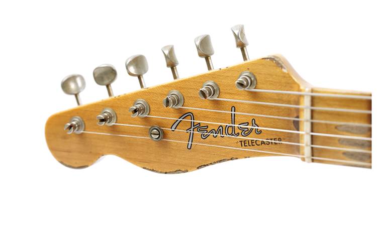 Fender Custom Shop 1952 Telecaster Heavy Relic Aged Nocaster Blonde Maple Fingerboard Left Handed #R131701 Fender Custom Shop 1952 Telecaster Heavy Relic Aged Nocaster Blonde Maple Fingerboard Left Handed #R131701