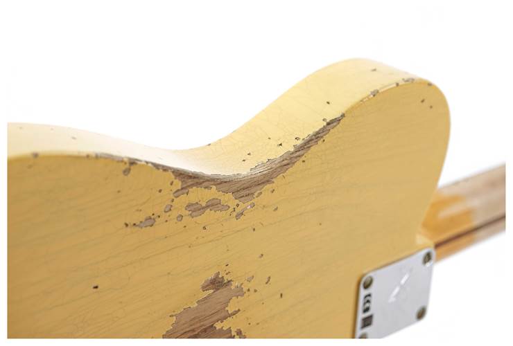 Fender Custom Shop 1952 Telecaster Heavy Relic Aged Nocaster Blonde Maple Fingerboard Left Handed #R131701 Fender Custom Shop 1952 Telecaster Heavy Relic Aged Nocaster Blonde Maple Fingerboard Left Handed #R131701