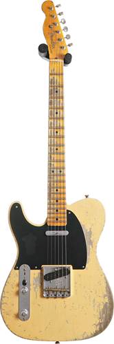 Fender Custom Shop 1952 Telecaster Super Heavy Relic Aged Nocaster Blonde Maple Fingerboard Left Handed #R131179