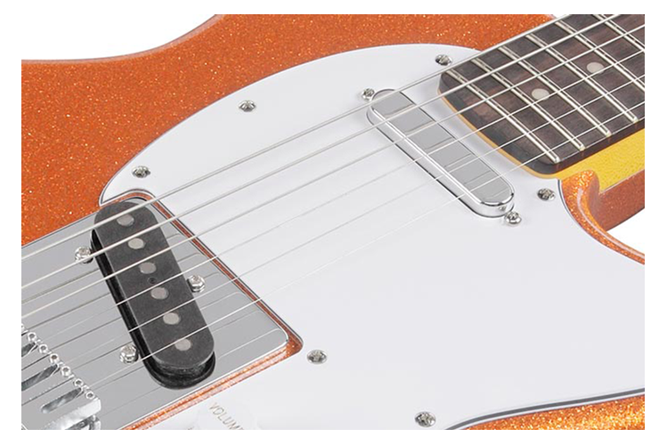 Ibanez YY20 Yvette Young Signature Model Orange Cream Sparkle Ibanez YY20 Yvette Young Signature Model Orange Cream Sparkle