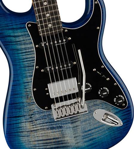 Fender FSR American Ultra Stratocaster HSS Denim Burst Ebony Fingerboard Fender FSR American Ultra Stratocaster HSS Denim Burst Ebony Fingerboard