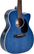 Ditson by Sigma 000C-10E Trans Ultramarine Blue