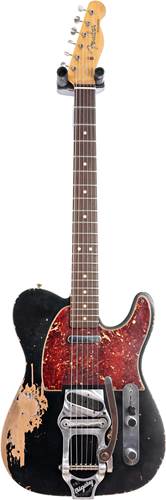 Fender Custom Shop 1963 Telecaster Heavy Relic Black Rosewood Fingerboard Master Built by Paul Waller #R115780