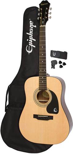 Epiphone Songmaker Acoustic Guitar Player Pack DR-100 