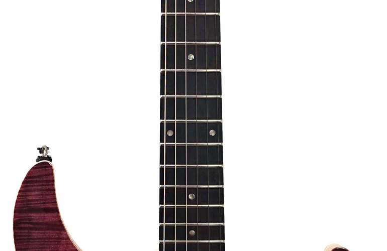 Mayones Aquila Elite S 6 Transparent Natural Fade Purple Burst Out (Ex-Demo) #AQ2303288 Mayones Aquila Elite S 6 Transparent Natural Fade Purple Burst Out (Ex-Demo) #AQ2303288