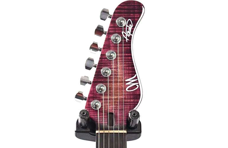 Mayones Aquila Elite S 6 Transparent Natural Fade Purple Burst Out (Ex-Demo) #AQ2303288 Mayones Aquila Elite S 6 Transparent Natural Fade Purple Burst Out (Ex-Demo) #AQ2303288