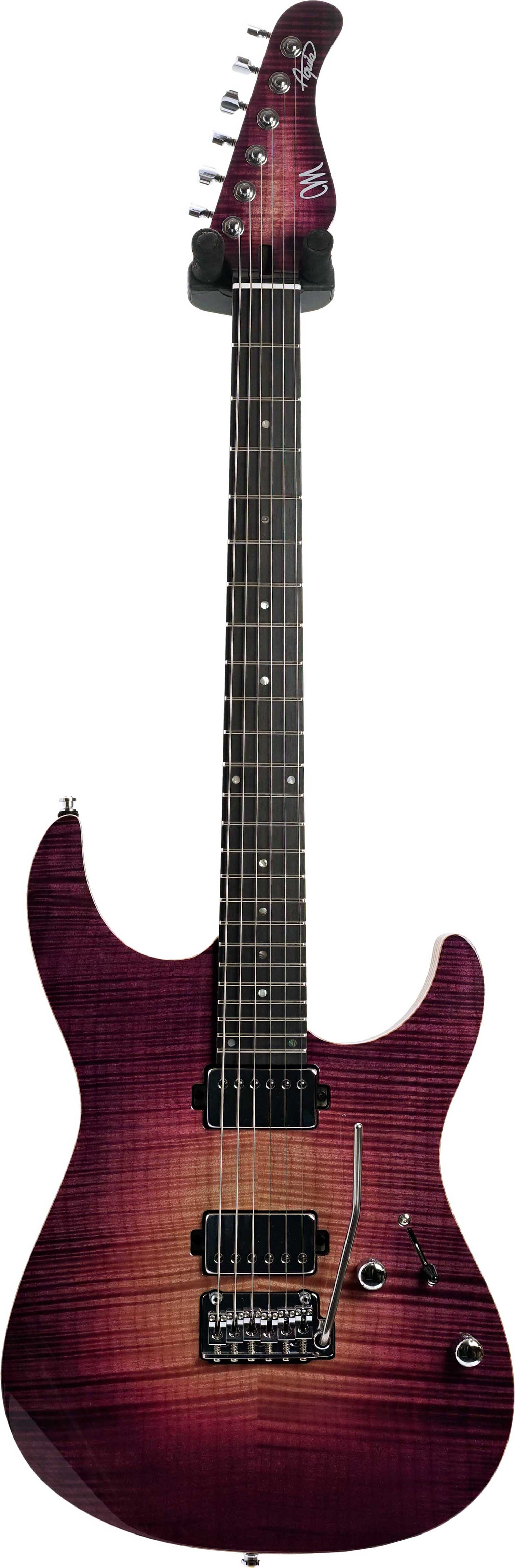 Mayones Aquila Elite S 6 Transparent Natural Fade Purple Burst Out