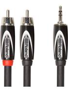 Roland 10ft/3m Interconnect Minijack - Dual RCA Cable
