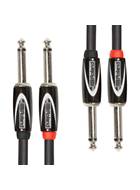 Roland 10ft/3m Interconnect Cable, Dual 1/4 Inch Jack to 1/4 Inch Jack