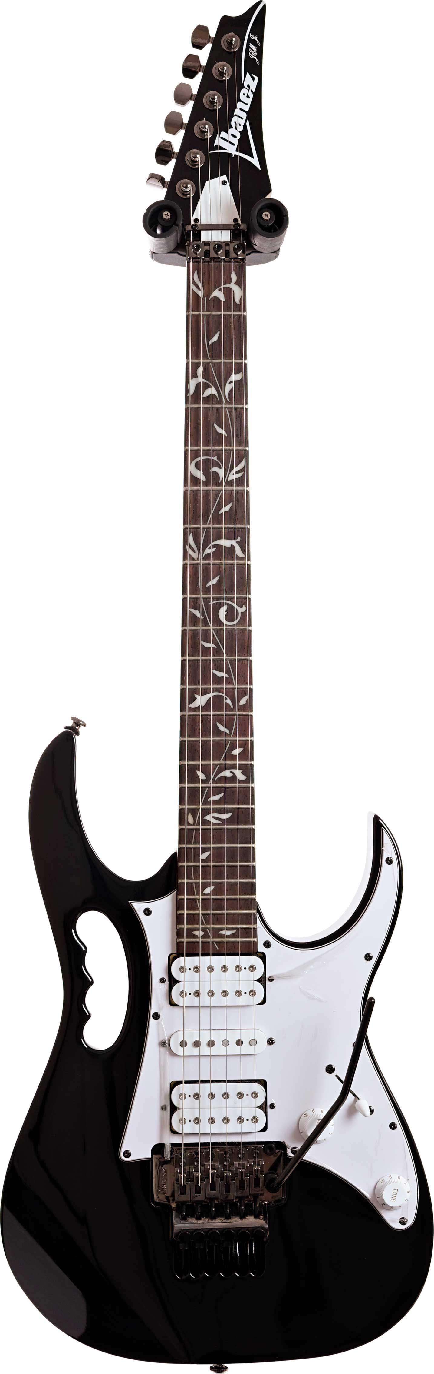 Ibanez Signature JEMJR Steve Vai Black (Ex-Demo) #220412442